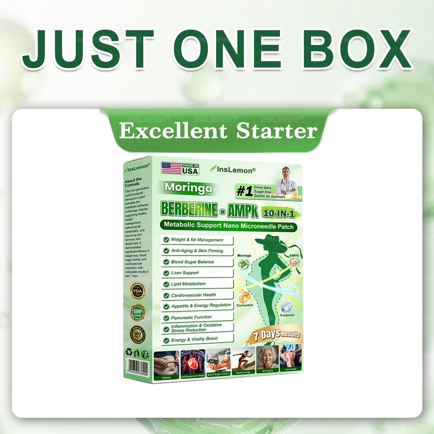 🎁𝐈𝐧𝐬𝐋𝐞𝐦𝐨𝐧® Only 5 boxes left! We're offering you an additional 30% discount! Get yourself in shape and healthy. Miss out now, and you won't have another chance until next year.